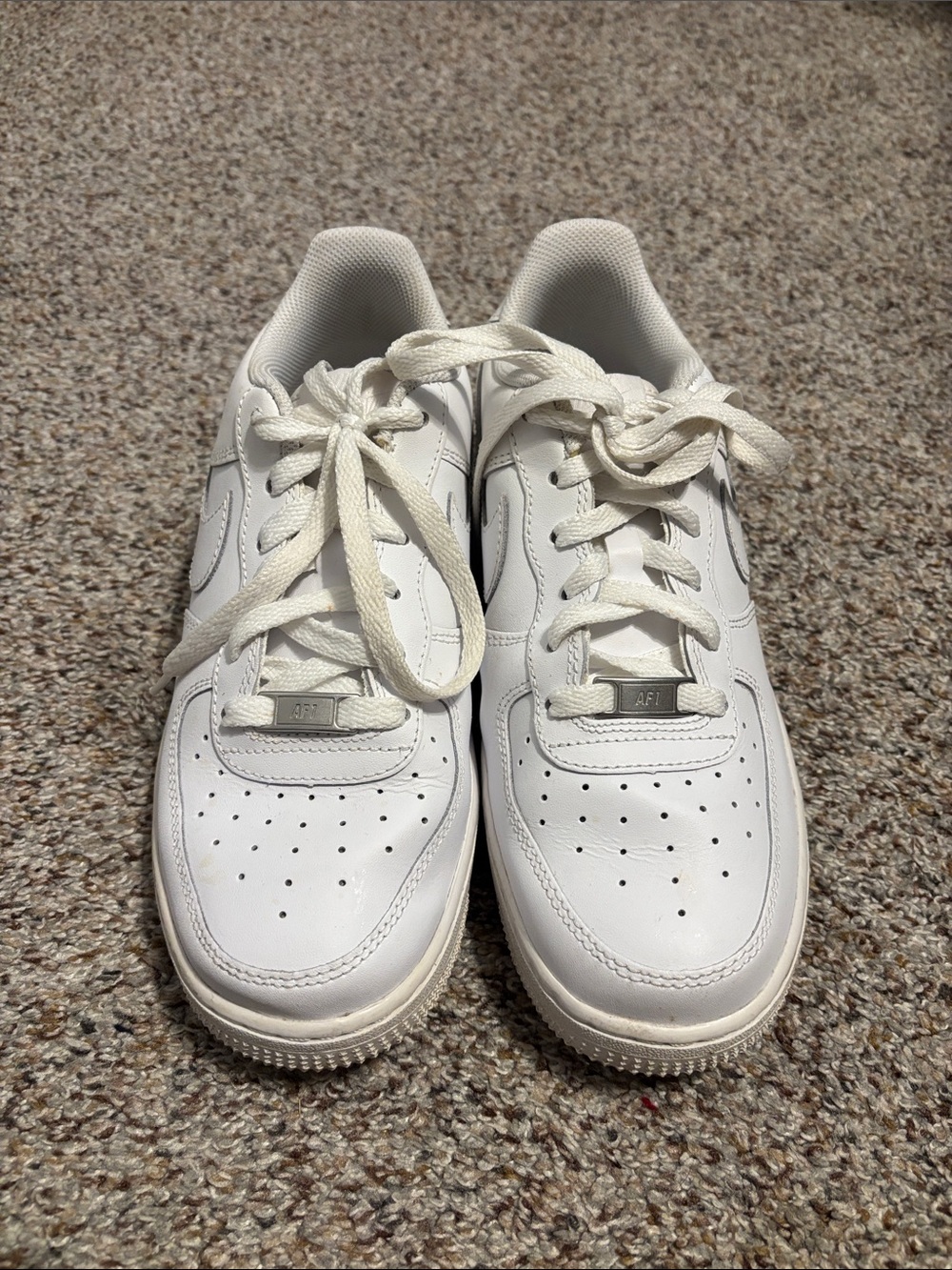 Nike Kids White Low-Top Sneakers